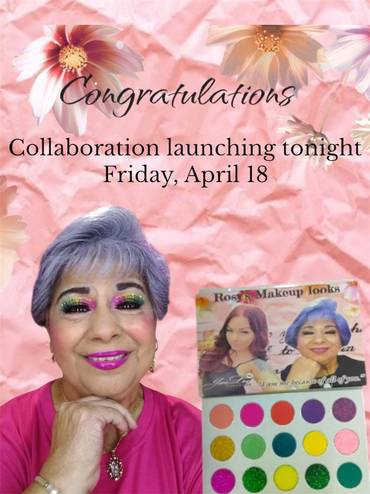 Rosy’s makeup look collaboration