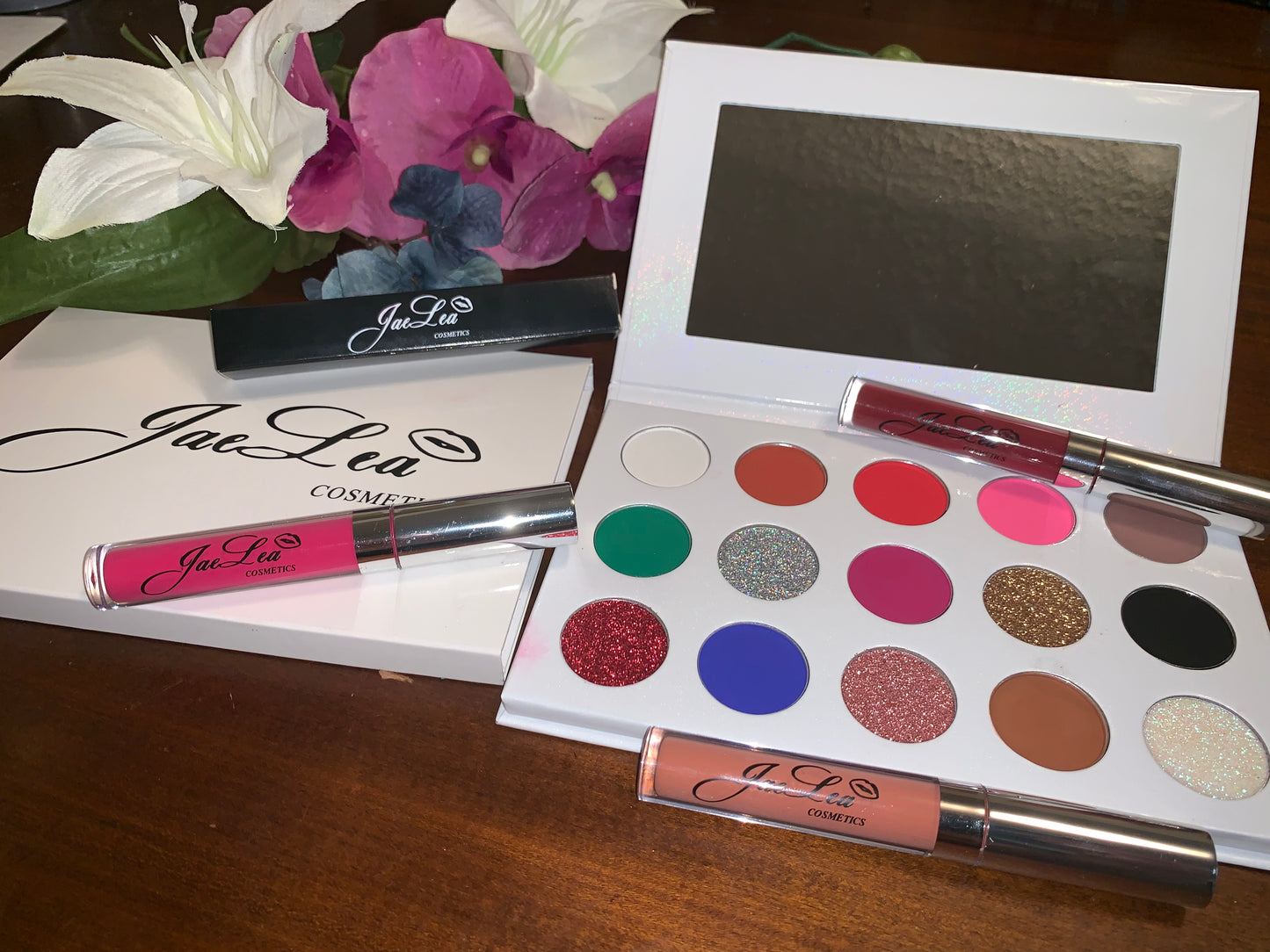 1st ed pLt JaeLea Cosmetics 15 color selection eyeshadow pallet !