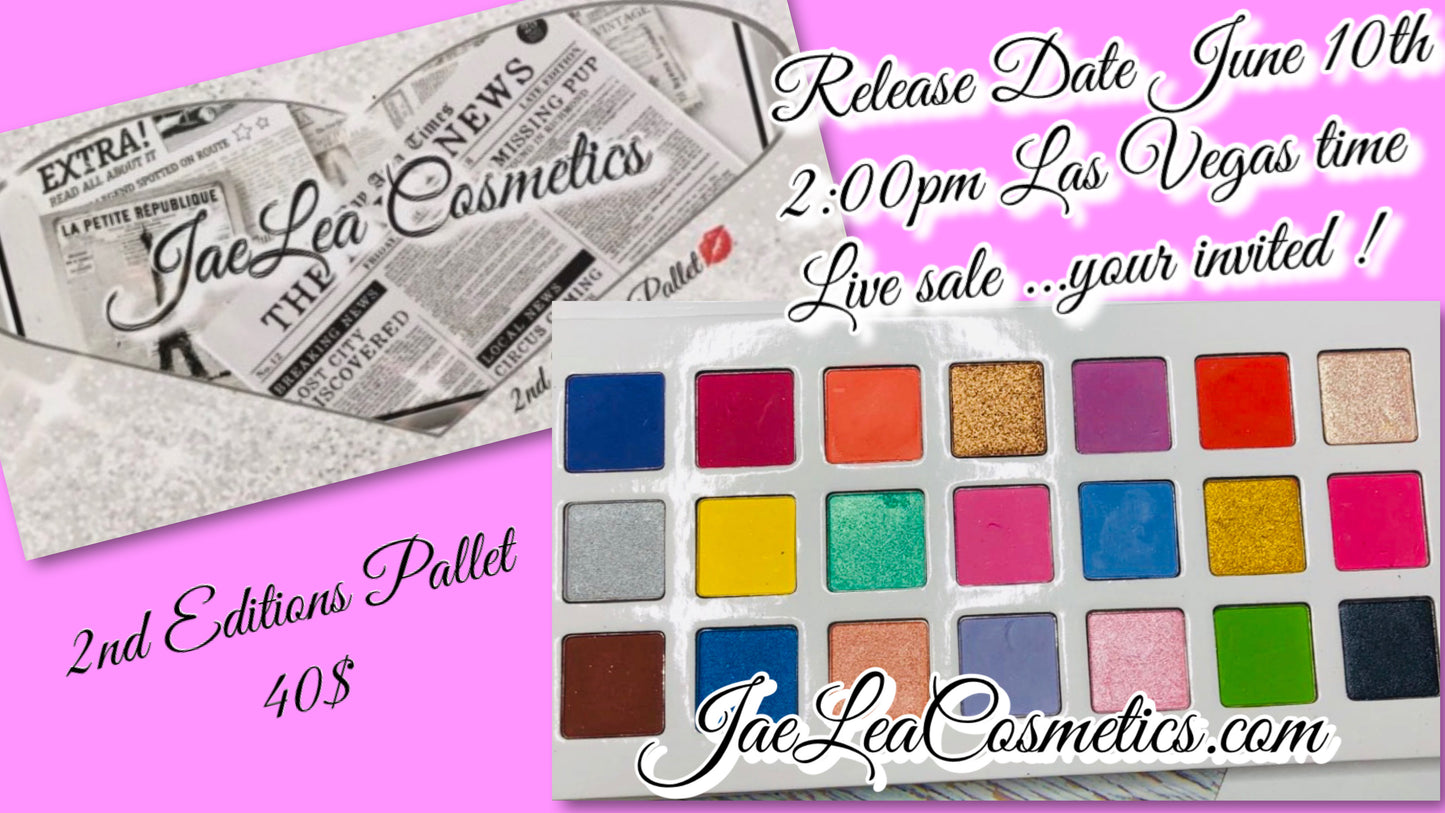 Newspaper Eyeshadow Palette