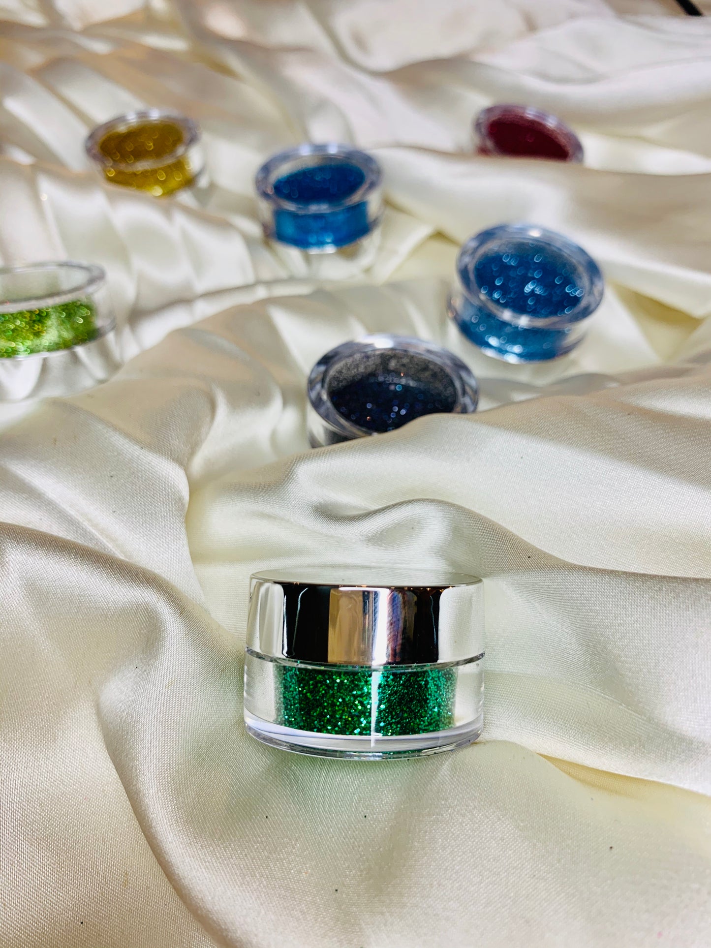 Dp grn n/b gLt Nail and body glitter extra fine (secret garden)
