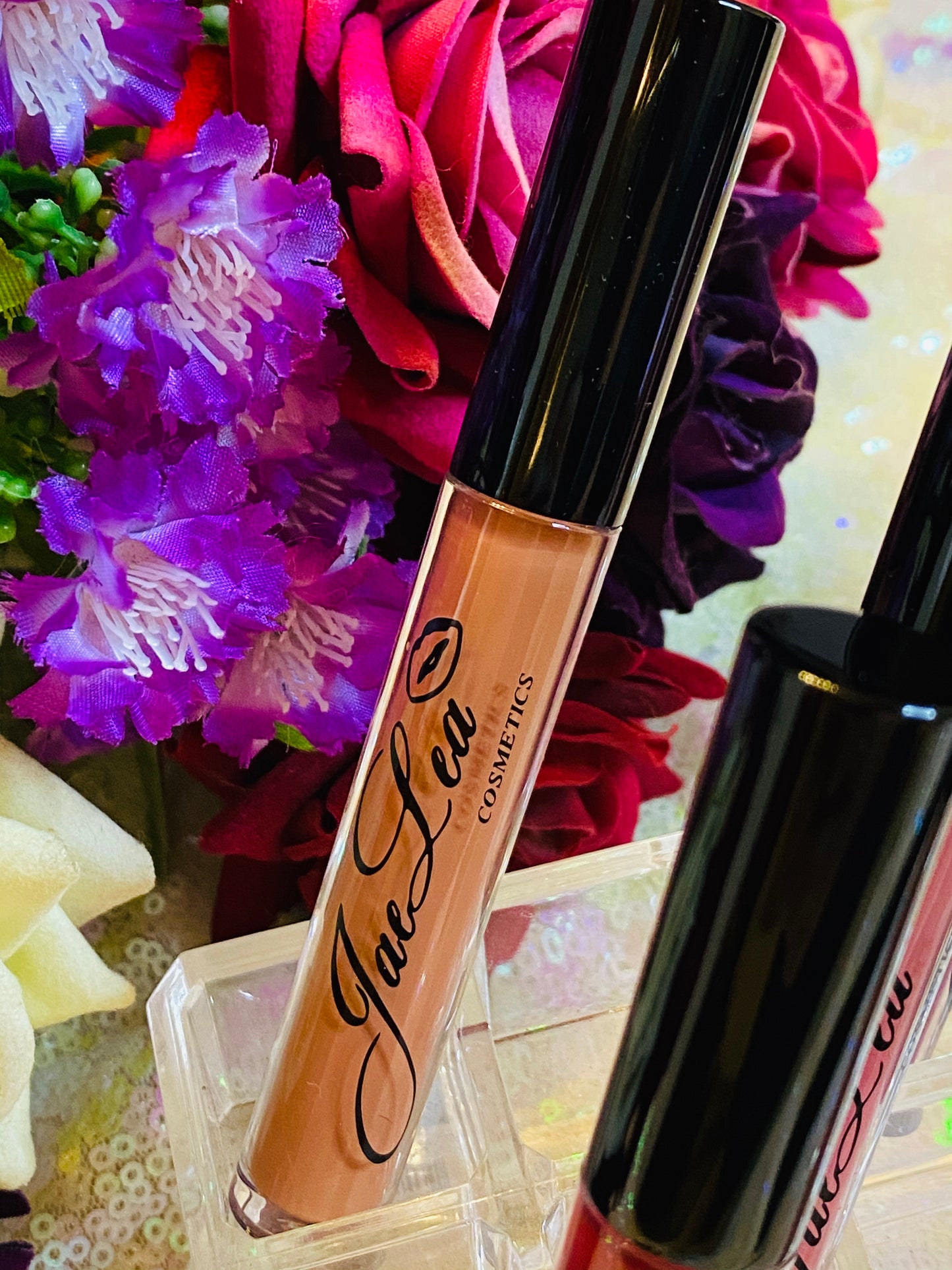 JaeLea Cosmetics waterproof matte lipstick Rose collection