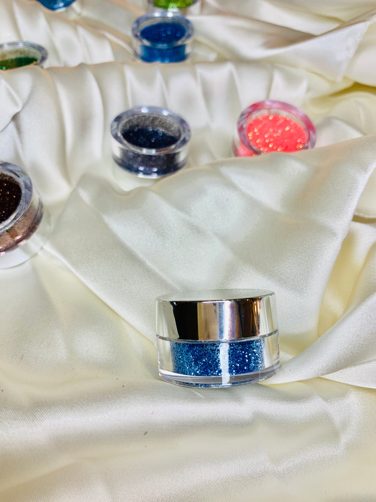 Lgt blu n/b gLt Nail and body glitter extra fine (glass slipper)