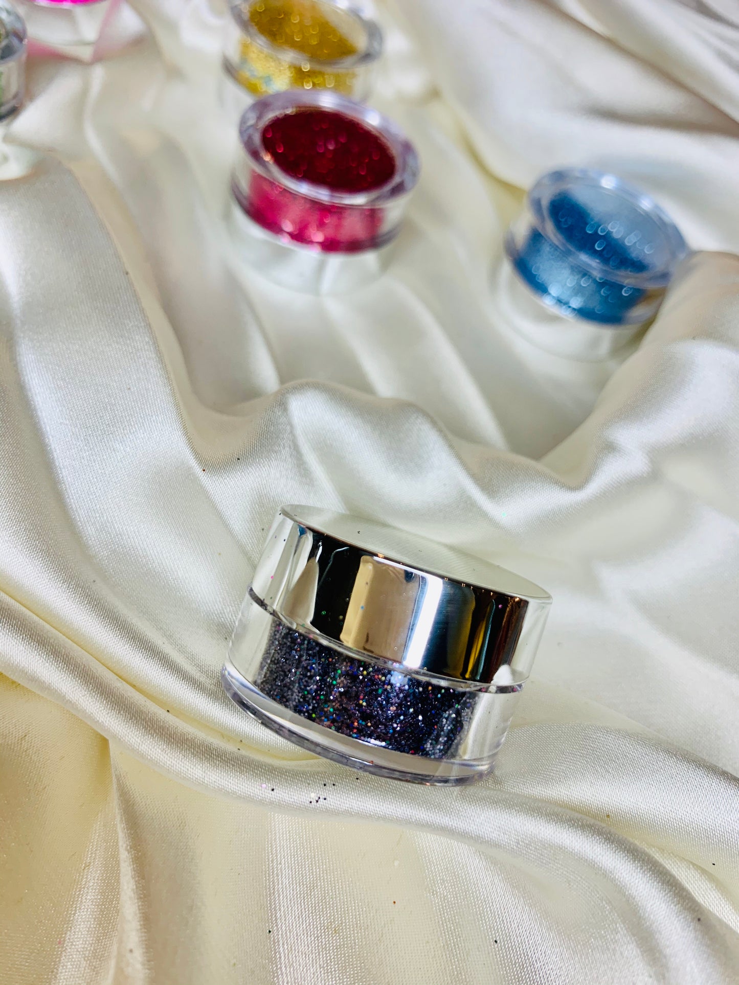 Blk n/b gLt Nail and body glitter extra fine (midnight sky)