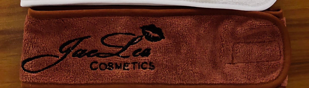 Brand logo makeup/spa headbands