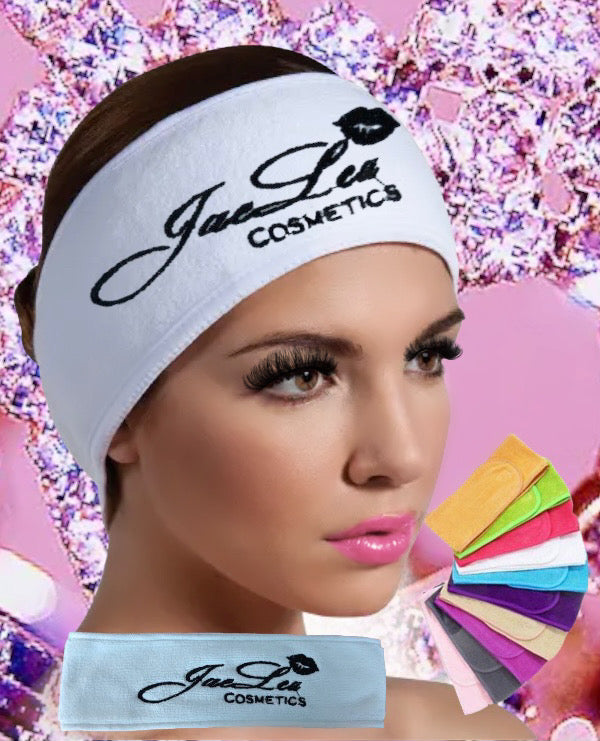 Brand logo makeup/spa headbands