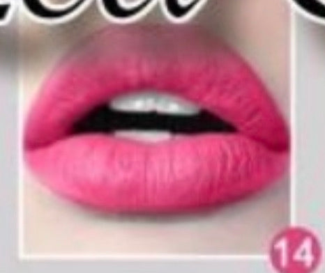 No 14 JaeLea Cosmetics long wear matte lipstick