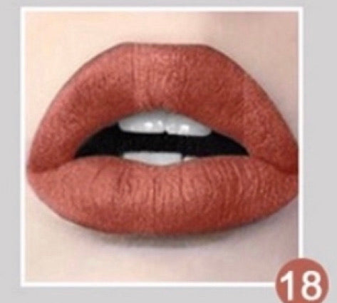 No 18 JaeLea Cosmetics long wear matte lipstick