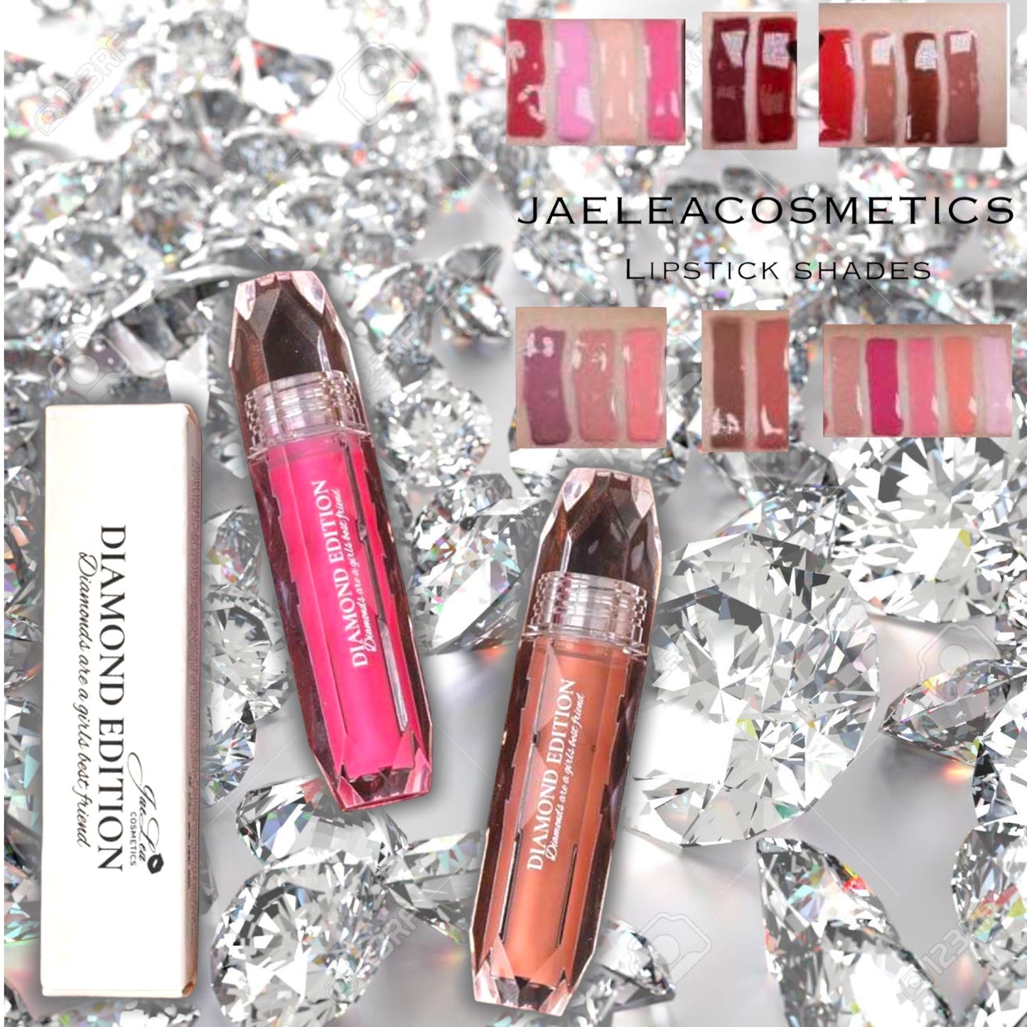 JaeLea Cosmetics diamond edition lip gloss